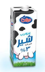 شیر پر چرب میهن 1 لیتری (10 عددی )