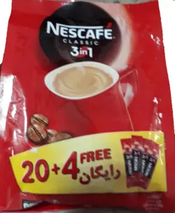 قهوه فوری مخلوط 1 × 3 نسکافه بسته 24 عددی