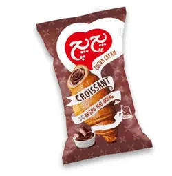 کروسان کاکائویی پچ پچ 45 گرمی شیرین عسل ( 25 عددی)