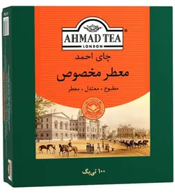 چای کیسه ای احمد معطر مخصوص بسته 100 عددی-Ahmad Tea Special Blend Tea 100 Tagged Teabags