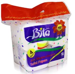 دستمال توالت بیتا ۴ قلو