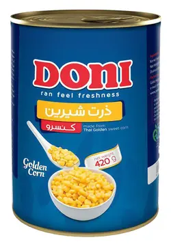 کنسرو ذرت شیرین دونی 420 گرمی