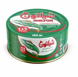 کنسرو ماهی تن در روغن شیلتون با شوید 180 گرمی کلیددار ( 24 عددی)