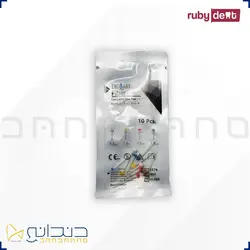 کیت فایبرپست 10 عددی آسورت روبی دنت