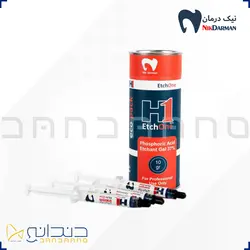 ژل اسید اچ سه سرنگ نیک درمان - H1 Etchant Gel - Nikdarman