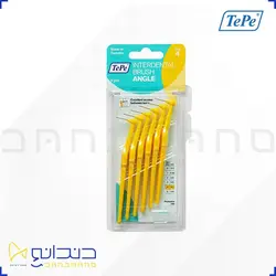 Angle 0.7_ yellow - tepe - مسواک بین دندانی تپه انگل سایز 4