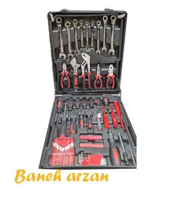 پک کامل جعبه ابزار نیمه صنعتی 187 پارچه swiss tools