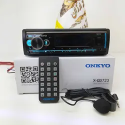 پخش اصلی انکیو پنل جدا مولتی کالر مدل ONKYO MP3 X-Qs723