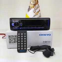 پخش اصلی انکیو پنل جدا مولتی کالر مدل ONKYO MP3 X-Qs723