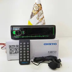 پخش اصلی انکیو پنل جدا مولتی کالر مدل ONKYO MP3 X-Qs723