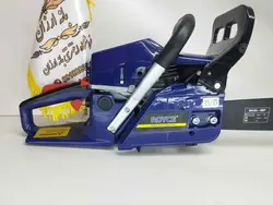 اره موتوری زنجیری رویس 13000 دور تیغه 50 سانت 2.5 کیلو وات 58 سی سی مدل Royce gasoline chainsaw blade 50 cm 58 cc