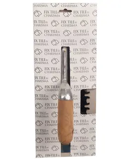 ماله شانه ایی 4۰ سانت مدل یوز دسته چوبی