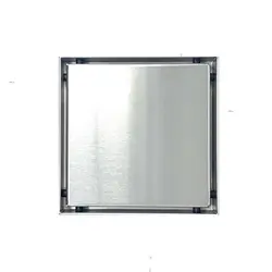 کف شور مربعی نما استیل ۱۰*۱۰