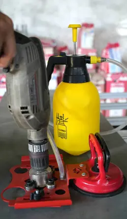 شابلون گردبُر مدل S10+ (با قاپک فلزی)