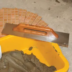 ماله شانه ایی 5۰ سانت دندانه ریز دسته چوبی