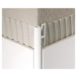 P-1201-White، پروفیل پی وی سی، مدل لبه گرد باز، سفید رنگ