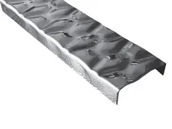 T-1041، پروفیل استینلس استیل ،مدل کریستال، کُرم رنگ