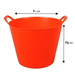 سطل ملات ساز لاستیکی رول آرت