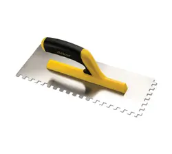 ماله شانه ایی 3۰ سانت دندانه 8*8 دسته پلاستیکی