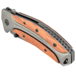 چاقوی کمپینگ برونینگ دسته چوب مدل B-01