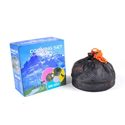 ست ماهیتابه و کتری به همراه سرشعله بولین و کپسول