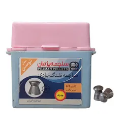 ساچمه تفنگ بادی سر گنبدی پژمان مدل توسن کالیبر 5.5