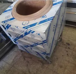 تنور سنتی سیار دو سایز سه و چهار نان