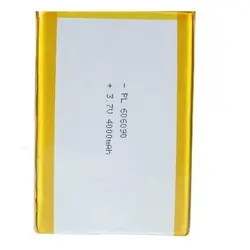 باتری لیتیوم پلیمر با ظرفیت 4000MAH سایز 606090