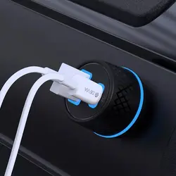 شارژر فندکی فست شارژ 20 وات دو پورت مدل WKN-708