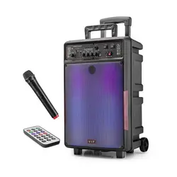 اسپیکر بلوتوثی چمدانی قابل حمل مدل JT1228