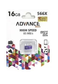کارت حافظه MicroSD برند ادونس مدل 85MBps Class 10 U1 566X ظرفیت 16 گیگابایت