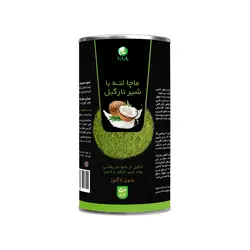 ماچالته با شیر نارگیل