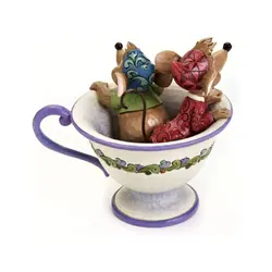 فیگور دیزنی جک و گاس موش سیندرلا Gus and Jaq Tea for Two