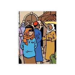 کارت پستال تن تن در بازار