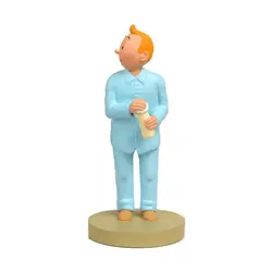 فیگور تن تن با لباس خواب Tintin in pyjamas
