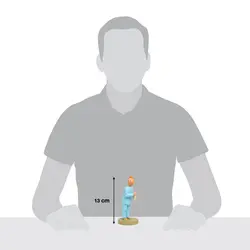 فیگور تن تن با لباس خواب Tintin in pyjamas