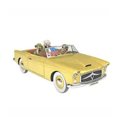 ماشین تن تن the convertible bordurian car