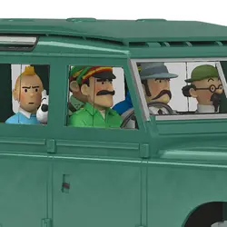 ماشین تن تن لندروور the land rover