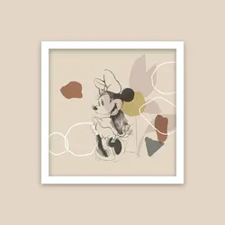 قاب عکس مینی موس Minnie Soft Shapes