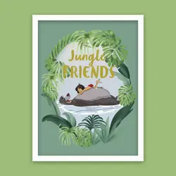 قاب عکس Jungle Book Friends