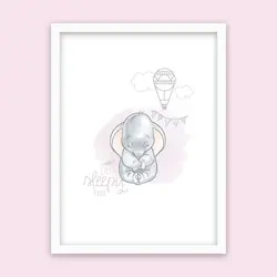 قاب عکس دامبو Dumbo Sleepy