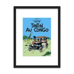 قاب و پوستر تن تن در کنگو