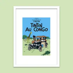 قاب و پوستر تن تن در کنگو