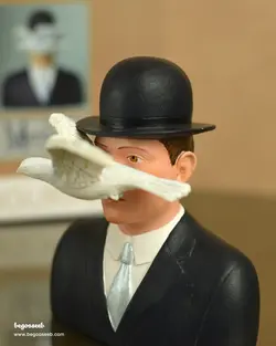 فیگور پاراستون مردی با کلاه بولر The Man with the Bowler hat