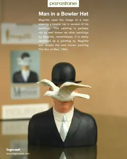 فیگور پاراستون مردی با کلاه بولر The Man with the Bowler hat