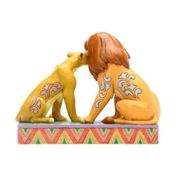 فیگور شیرشاه Simba and Nala Snuggling