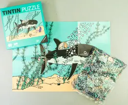 پازل تن تن PUZZLE - SHARK - 500 pieces + poster