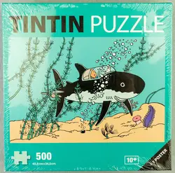 پازل تن تن PUZZLE - SHARK - 500 pieces + poster