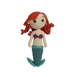 عروسک قلاب بافی آریل پری دریایی