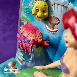 فیگور دیزنی پری دریایی The Little Mermaid Storybook